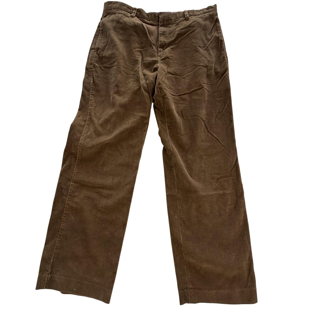 Gap Corduroy Pants Mens FIT 36x32 Brown Classic Fit Straight Leg Casual Cotton